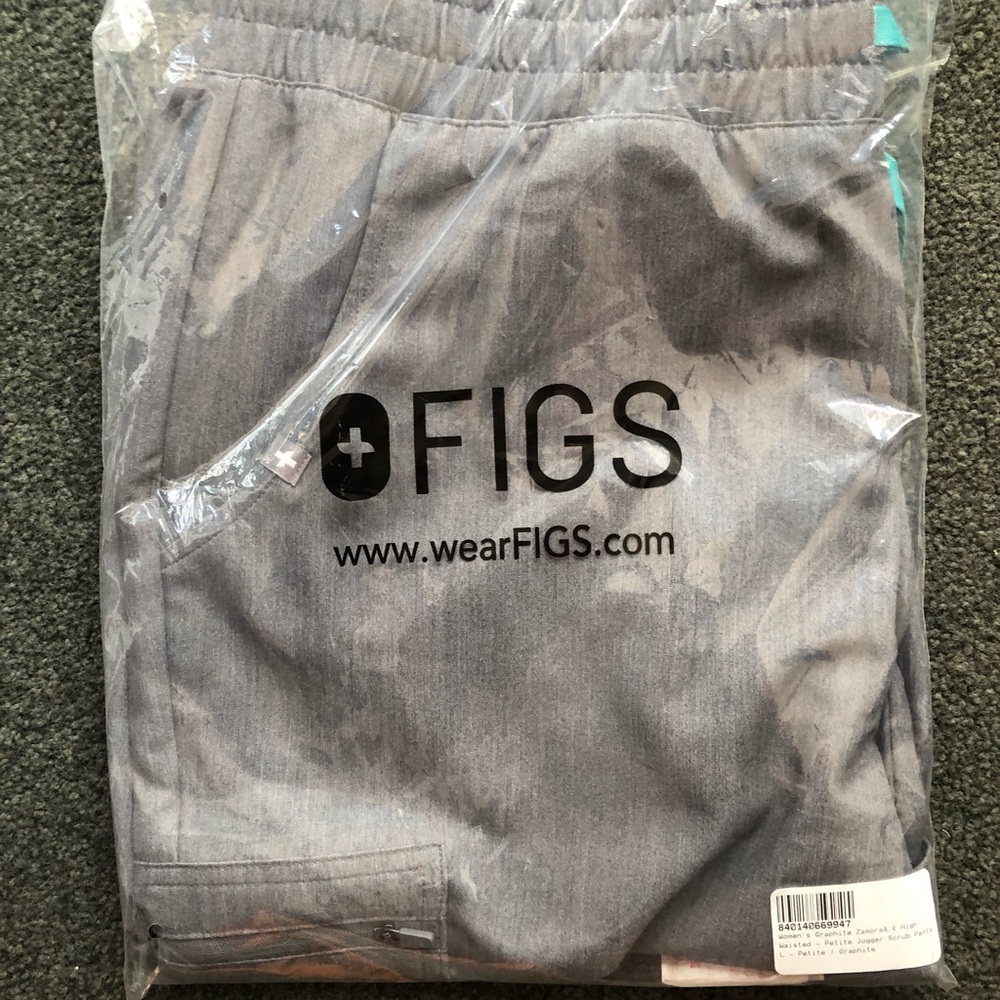 FIGS- Graphite High Waisted Zamora Joggers